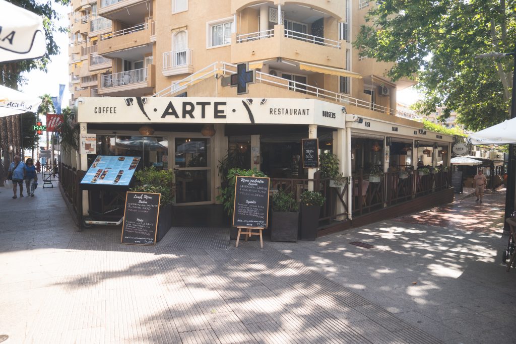 Fachada Arte Restobar Calpe