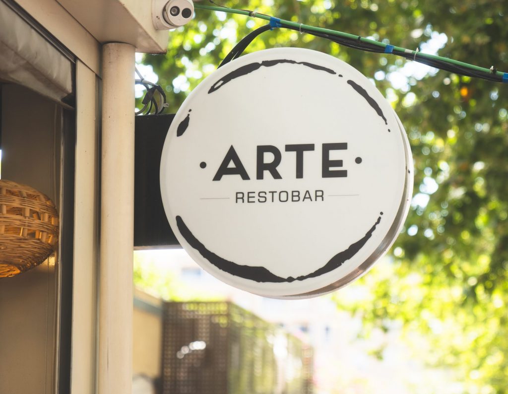 Letrero Arte Restobar