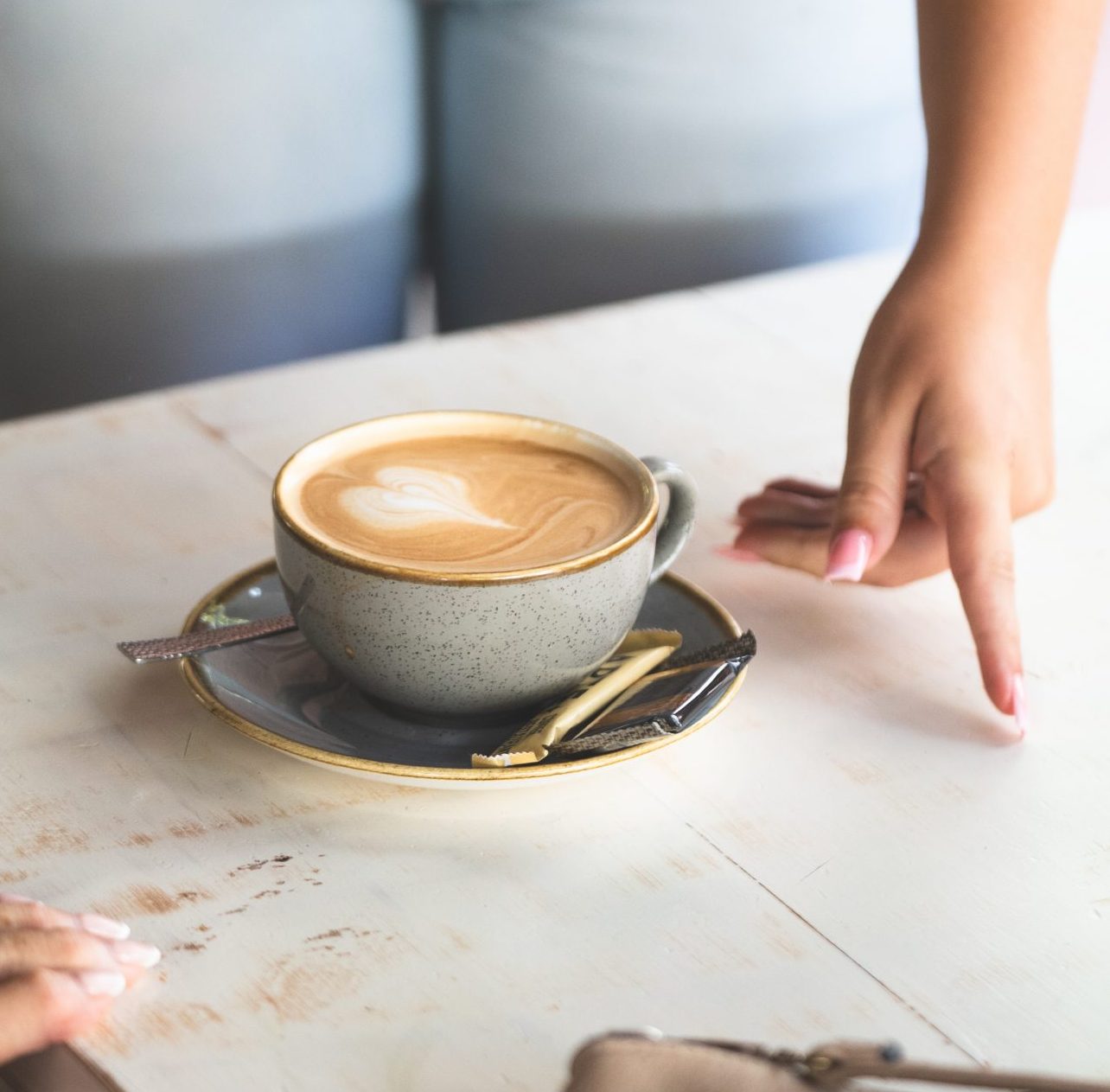 Taza de café en Arte Restobar